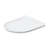 Duravit Vas wc + capac Duravit, Toil.set wm HyFl. Soleil by Starck 54cm,whiteHYG,rotary fl.,Dfix,w.s&c, suspendata, evacuare orizontala, cu capac, soft close, hygieneglaze