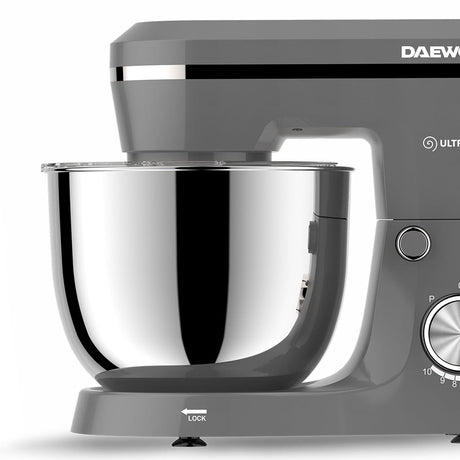 Daewoo SDA Mixer Mixer cu Bol Daewoo SDA DHM150G | 1600W, 10 Viteze, Bol 4.5L, Gri