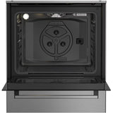 Beko Aragaz Aragaz Beko FBSHT62111GX | 4 Arzatoare, Aprindere Electrica, Grill, Rotisor, Inox, 60x60x85cm