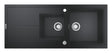 Grohe Chiuveta bucatarie Chiuveta Grohe K400 31643AP0 | 116x50cm, 2 Boluri, Granit Negru