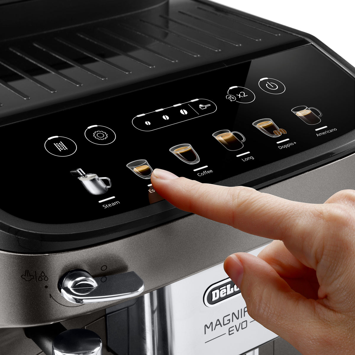 Espressor Automat De'Longhi Magnifica Evo ECAM290.42.TB | 1450W, 15 Bar, 1.8 L, Rasnita 13 Trepte, Negru
