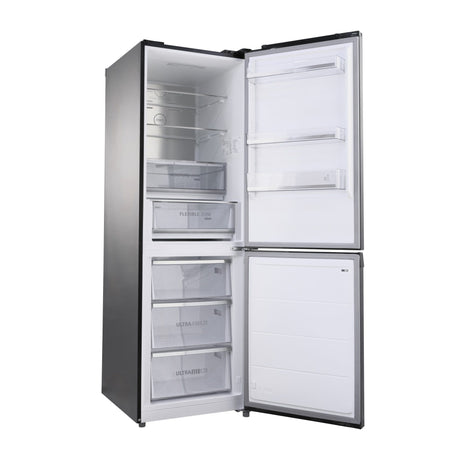 Toshiba Combina frigorifica Combina frigorifica Toshiba GR-RB449WE-PMJ(06) | 338L, No Frost, Clasa E, LED, Morandi Grey, 59.5x66x185.8cm