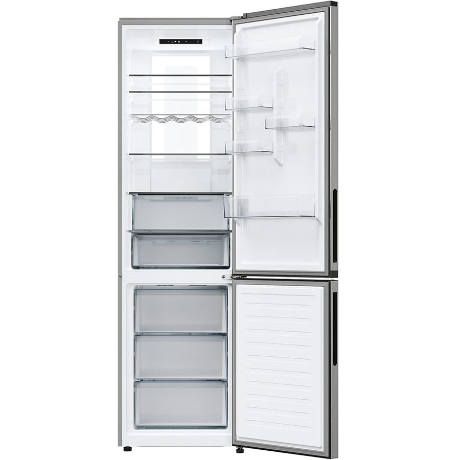 Candy Combina frigorifica Combina Frigorifica Candy ECN4CQTEX206 | 409L, 205cm, No Frost, Clasa E, Inox, 59.5x66.7x205cm