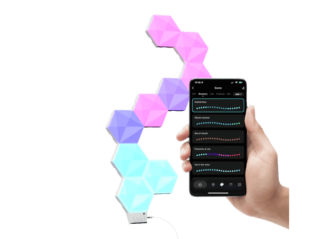 Trust Panou LED Panou LED Trust GXT903VYBZ 25422 | Hexagonal, RGB, 3 bucati