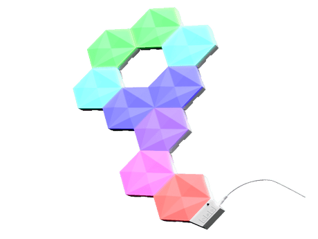 Trust Panou LED Panou LED Trust GXT903VYBZ 25422 | Hexagonal, RGB, 3 bucati