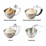 Daewoo SDA Mixer Mixer cu Bol Daewoo SDA DHM150G | 1600W, 10 Viteze, Bol 4.5L, Gri