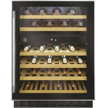 Candy Vitrina de vinuri incorporabila Vitrina de vinuri incorporabila Hoover HWCB 60/N | 145L, 46 sticle, 2 zone, LED, Negru