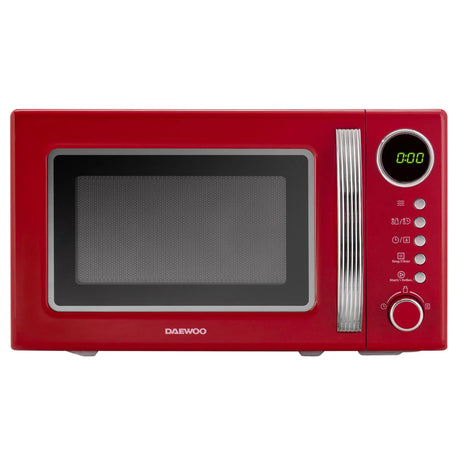 Daewoo Cuptor microunde Cuptor Microunde Daewoo KOR-6S2BR-1 | 20L, 700W, 8 Programe, Rosu