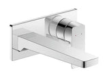 Duravit Baterie lavoar Duravit, Manhattan single lever basin mixer concealed installation, incastrat, montare pe perete, monocomanda, proiectie 189mm, necesita corp instalare GK1900004000, crom