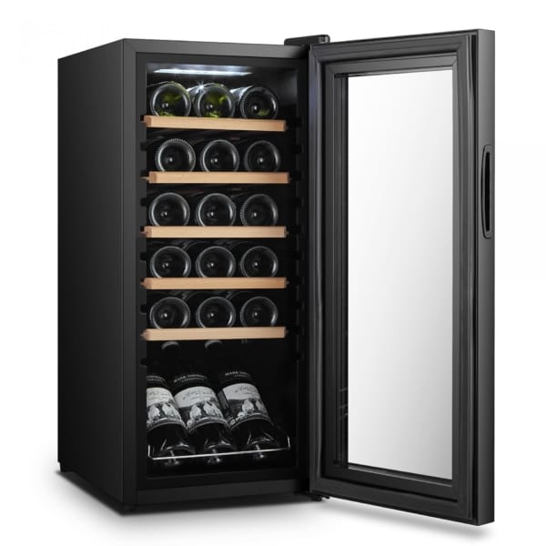 Samus Racitor vinuri Racitor de Vinuri Samus SRV55LMC | 18 Sticle, 50 l, 5-18°C, 5 rafturi din lemn, Clasa G