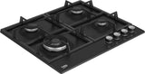 Beko Plita incorporabila Plita incorporabila Beko HIAW64225SB | Gaz, 4 arzatoare, Wok, Gratar fonta, Negru