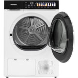 Daewoo Uscator de rufe Uscator rufe Daewoo DDR-HS9E | 9kg, Pompa caldura, Clasa E, Alb