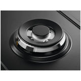 Electrolux Plita incorporabila Electrolux, Gaz, 4 zone de gatit, Aprindere electrica, Dispozitiv de siguranta, Arzator Wok, Gratare fonta, 60 cm, Negru