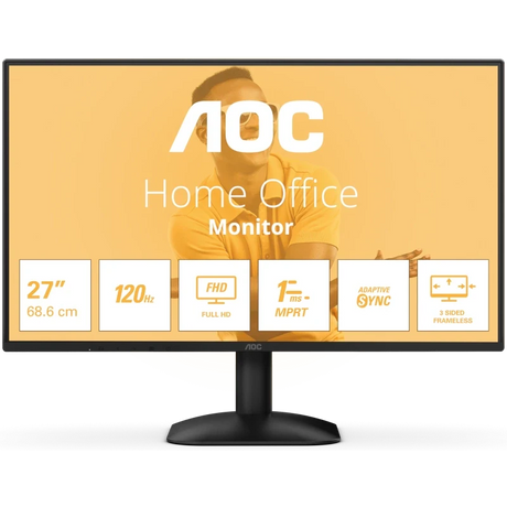 AOC Monitor Basic-Line BasicLine 27 inch FHD IPS 1 ms 120 Hz (27B31H)
