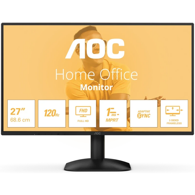 AOC Monitor Basic-Line BasicLine 27 inch FHD IPS 1 ms 120 Hz (27B31H)