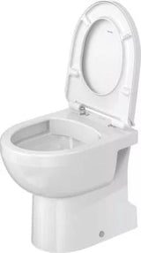 Duravit Capac WC Capac WC Duravit 0020710000 | Dreptunghiular, Alb, Balamale Inox