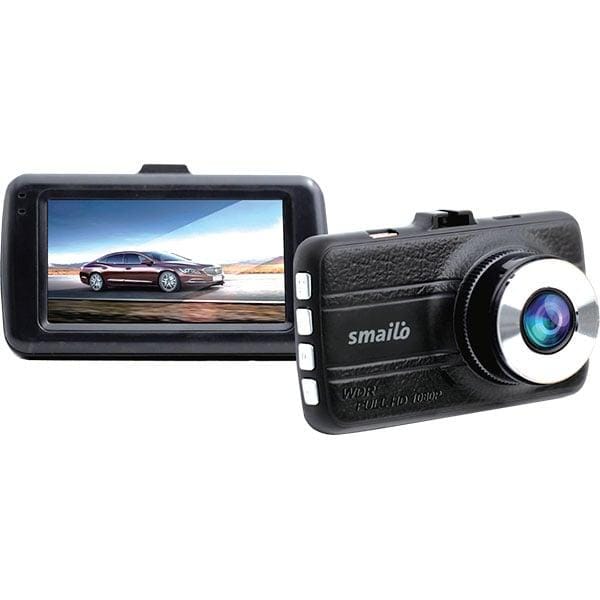 PC-Doc.ro Camera auto Camera Auto Duala Smailo DoubleX | 2304x1296, Spate 1080p, 150°, 3", Negru