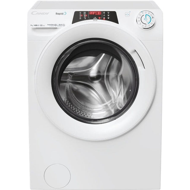 Candy Masina de spalat rufe Masina de spalat rufe Candy RO 496DWM7/1-S | 9kg, 1400 RPM, Steam, WiFi, Inverter, Clasa A, 60x54x85cm