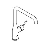 Grohe Baterie chiuveta Baterie Chiuveta Grohe 30269DA0 | Essence, Warm Sunset, Monocomanda, Pipa Inalta