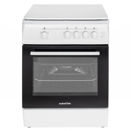 Nobeltek Aragaz Aragaz Nobeltek NLT 6603A/G1 | 60x60 cm, Plita + Cuptor Gaz, Grill, Gratare Fonta, 60x60x85cm