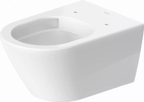 Duravit Vas wc Duravit, Toilet WM 540 mm D-Neo white, washdown, rimless, Durafix incl., suspendat, evacuare orizontala, fara capac (0021610000, 0021690000), alb