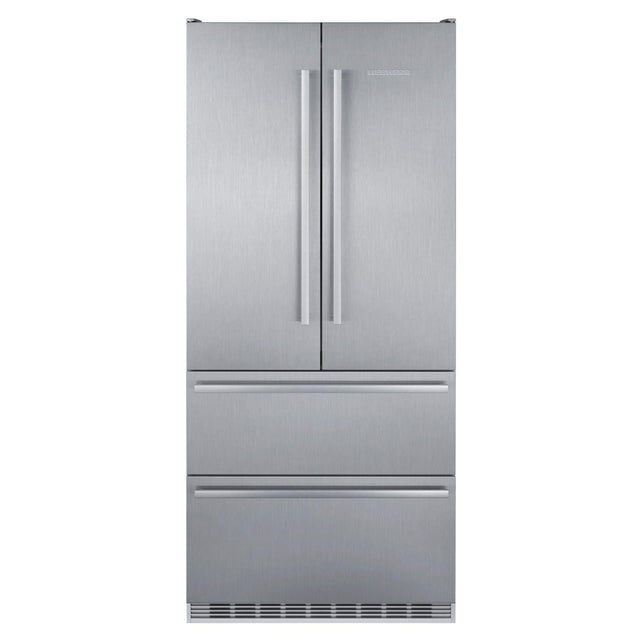 Liebherr Combina frigorifica, Gama: PremiumPlus, Clasa energetica: A++, Clasa climatica: SN-T, Culoare: inox, DuoCooling, Capacitate neta totala: 480, Capacitate neta racitor: 364, din care capacitate neta BioFresh: 69, Capacitate neta congelator: 116, Tip congela