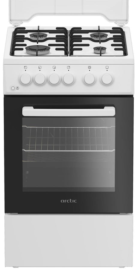 ARCTIC Aragaz Aragaz ARCTIC AGM5610FL | 4 arzatoare, cuptor gaz, iluminare interioara
