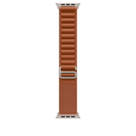 APPLE Apple Watch 49mm Terra Cotta Alpine Loop - Small - Natural Titanium Finish