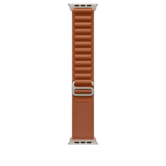 APPLE Apple Watch 49mm Terra Cotta Alpine Loop - Small - Natural Titanium Finish