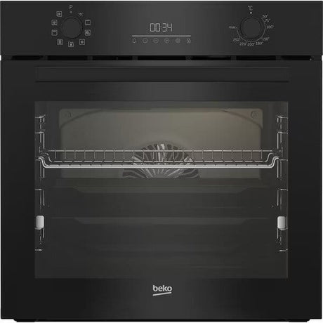 BEKO Cuptor electric Beko, 72l, Clasa A+, 9 programe, display, AeroPerfect, curatare catalitica, grill, SoftClose Door, negru