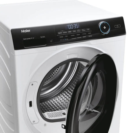 Haier Uscator de rufe Uscator de rufe Haier HD90-A3959-S | 9kg, Pompa de caldura, Inverter, Wi-Fi, A+++, 59.5x67.5x84.5cm