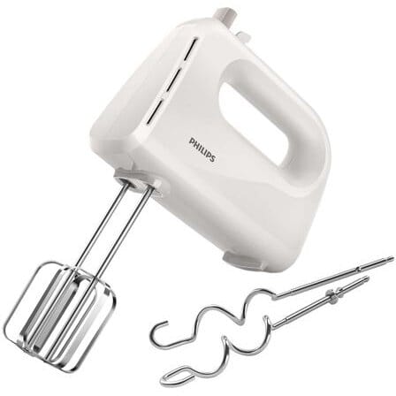 Philips Mixer Mixer de Mana Philips HR3705/00 | 300W, 5 Viteze, Functie Turbo, Alb
