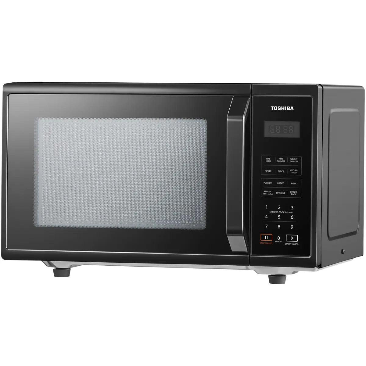 Toshiba Cuptor microunde Cuptor Microunde Toshiba MM-EM23PBK | 23L, 800W, Touch, 6 Programe