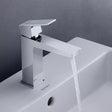 Duravit Baterie lavoar Duravit, Manhattan single lever bas. mixer M with pull-rod, monocomanda, marime M, cartus ceramic, set evacuare cu tija, crom