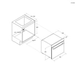 Haier Cuptor incorporabil Cuptor incorporabil Haier H6 ID46G5YTB | 78l, 7 niveluri gatire, WiFi, Steam Cleaning