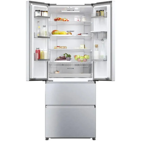 Haier Combina frigorifica Combina frigorifica Haier HFR5719EWMG | 444L, No Frost, Dozator apa, Clasa E, 190cm, 70x67.5x190cm