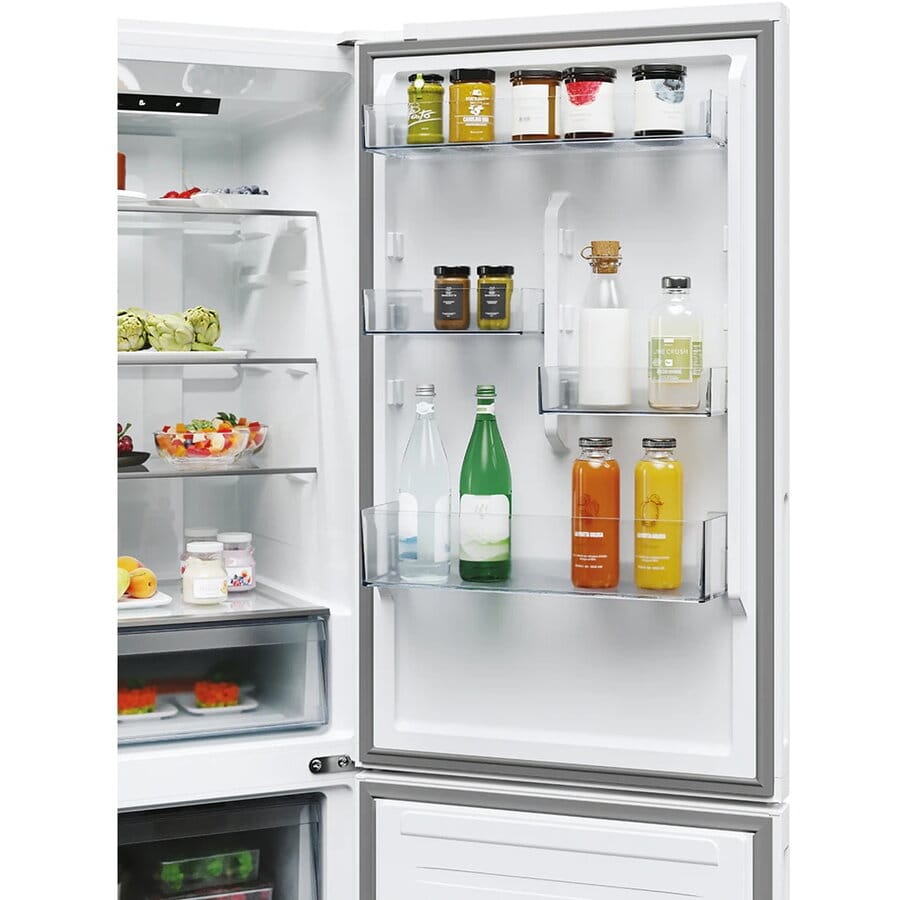 Candy Combina frigorifica Combina frigorifica Candy ECN2CQTEW186 | 345L, No Frost, 1.8m, Clasa E, 59.5x66.7x185cm