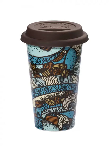 De'Longhi Vase ceramica Cana Termica DeLonghi DLSC055 | 300ml, Perete Dublu, Capac Silicon