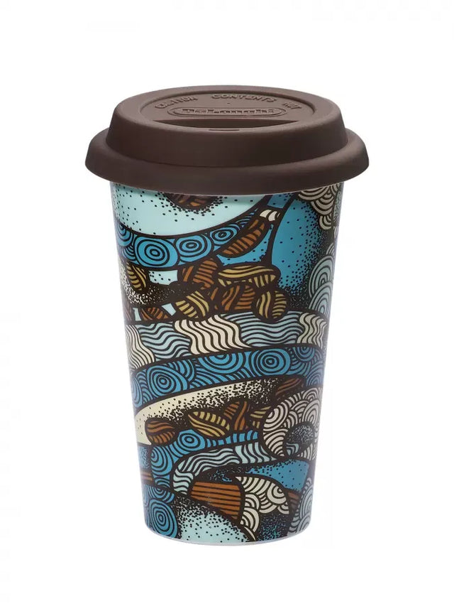 De'Longhi Vase ceramica Cana Termica DeLonghi DLSC055 | 300ml, Perete Dublu, Capac Silicon