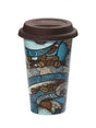De'Longhi Vase ceramica Cana Termica DeLonghi DLSC055 | 300ml, Perete Dublu, Capac Silicon