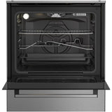 Beko Aragaz Aragaz Beko FBSHT62111GX | 4 Arzatoare, Aprindere Electrica, Grill, Rotisor, Inox, 60x60x85cm