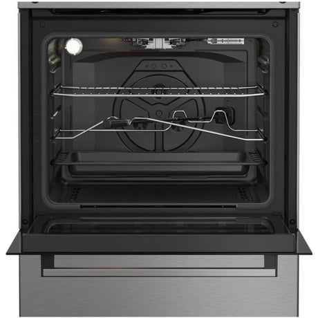 Beko Aragaz Aragaz Beko FBSHT62111GX | 4 Arzatoare, Aprindere Electrica, Grill, Rotisor, Inox, 60x60x85cm