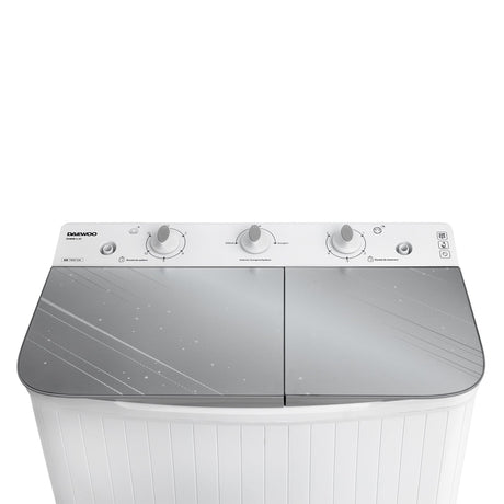Daewoo Masina de spalat rufe Masina de spalat rufe semi-automata Daewoo DSWM 5.3S | 5kg, 350W, Timer 15min, Alb