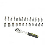 Heinner Resigilat - Set conectori [RESIGILAT] Set Chei Tubulare Heinner HR RESIG0000029532 | 27 Piese, 1/4", CR-V