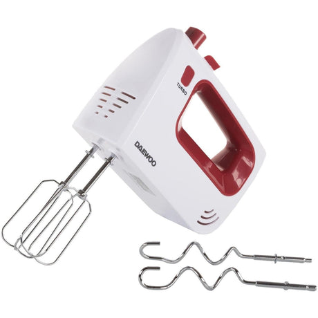 Daewoo SDA Mixer Mixer De Mana Daewoo SDA DHM122R | 300W, 5 Viteze + Turbo, Rosu