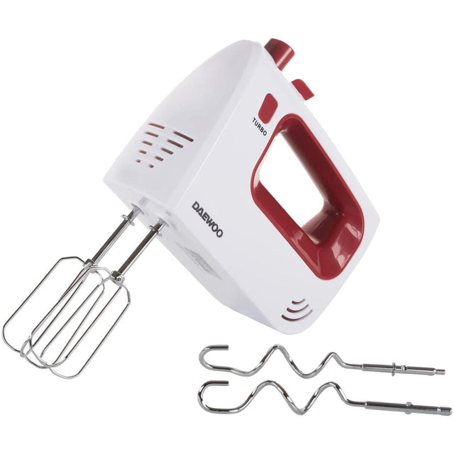 Daewoo SDA Mixer Mixer De Mana Daewoo SDA DHM122R | 300W, 5 Viteze + Turbo, Rosu