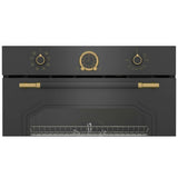 Beko Cuptor incorporabil Cuptor Incorporabil Beko RBIM19200AD | 72L, Clasa A, 8 Programe, Retro Antracit, 59.4x56.7x59.5cm