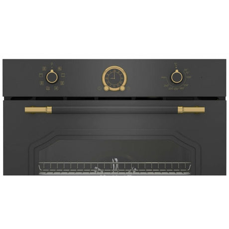 Beko Cuptor incorporabil Cuptor Incorporabil Beko RBIM19200AD | 72L, Clasa A, 8 Programe, Retro Antracit, 59.4x56.7x59.5cm
