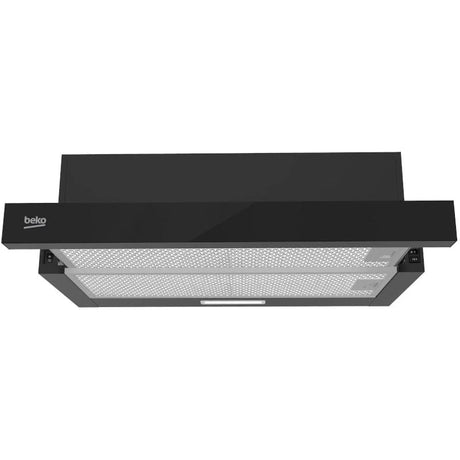 Beko Hota telescopica Hota Telescopica Beko HNT63322BH | 60cm, 320mc/h, LED, Sticla Neagra