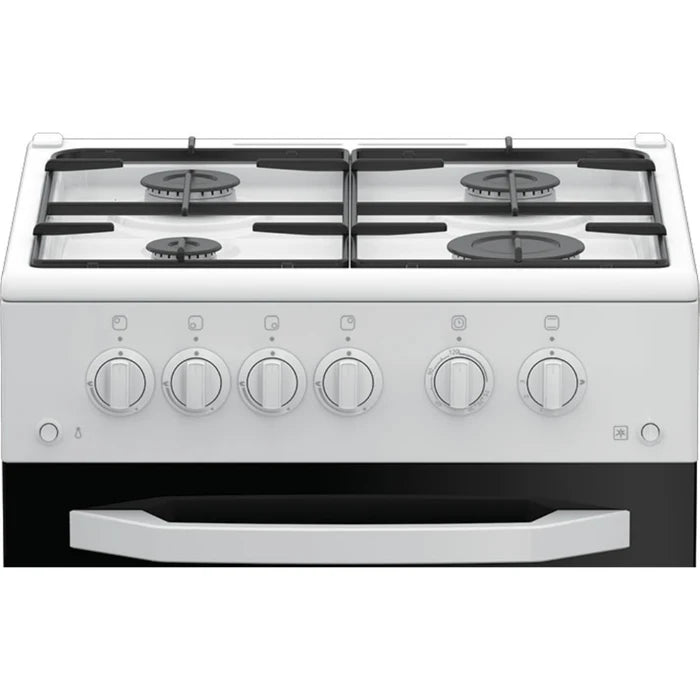 Aragaz Arctic, 4 arzatoare gaz, dispozitiv siguranta cuptor si plita, capac metal, aprindere electrica, iluminare cuptor